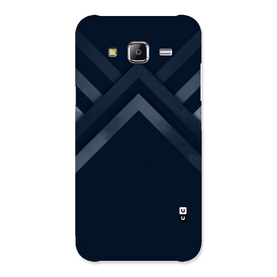 Navy Blue Arrow Back Case for Samsung Galaxy J5