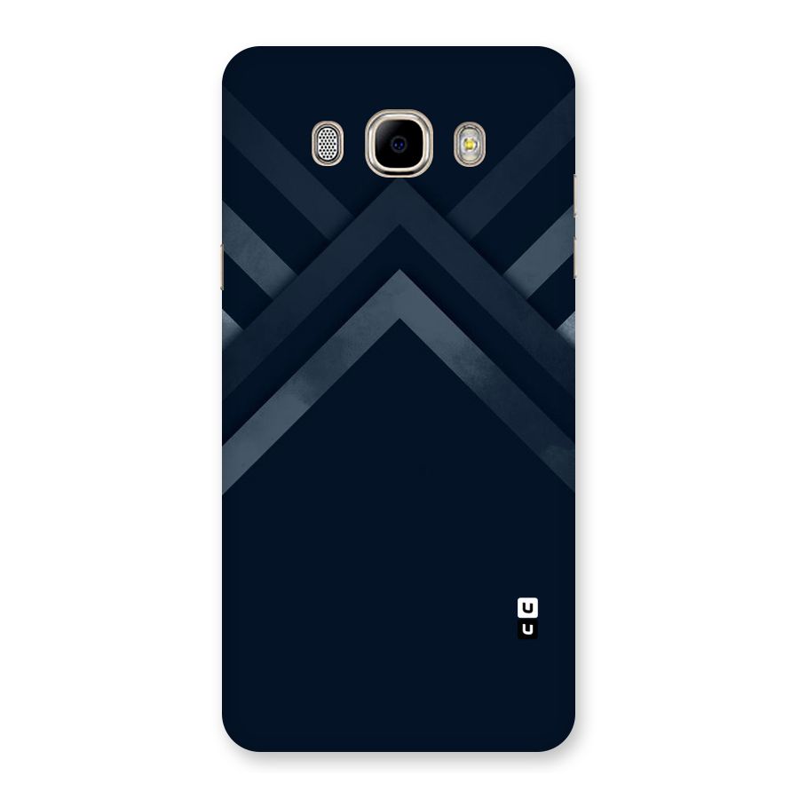 Navy Blue Arrow Back Case for Samsung Galaxy J7 2016