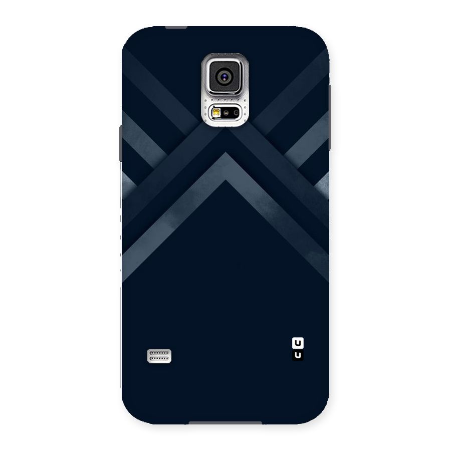Navy Blue Arrow Back Case for Samsung Galaxy S5
