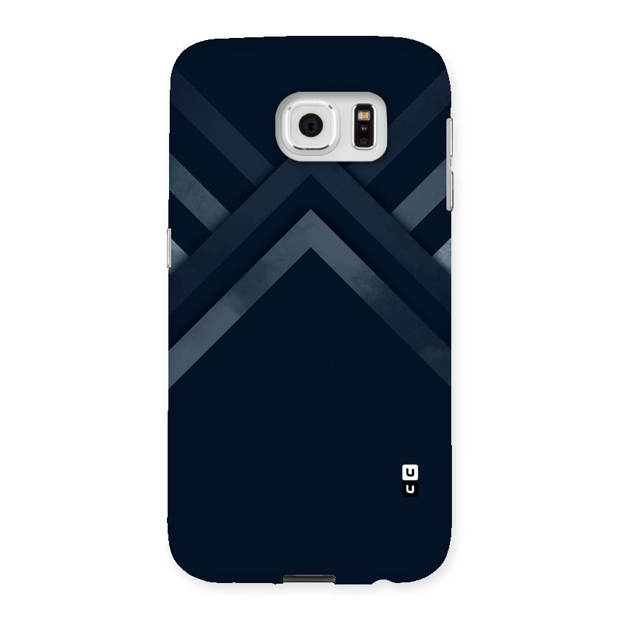 Navy Blue Arrow Back Case for Samsung Galaxy S6