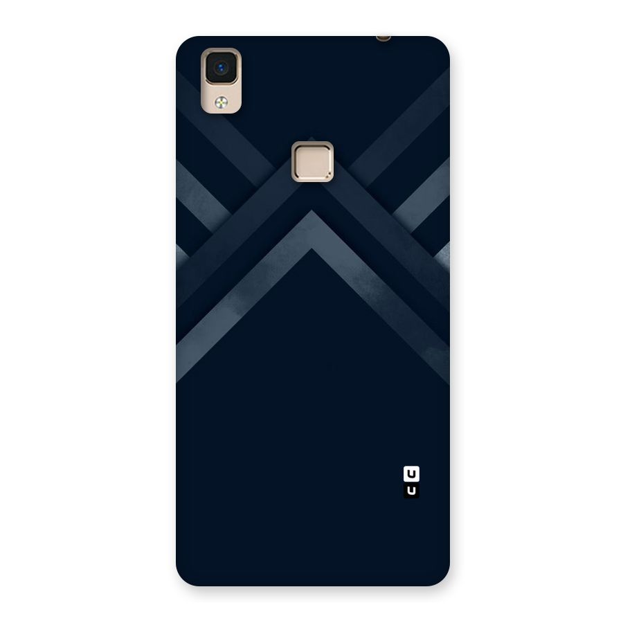 Navy Blue Arrow Back Case for V3 Max