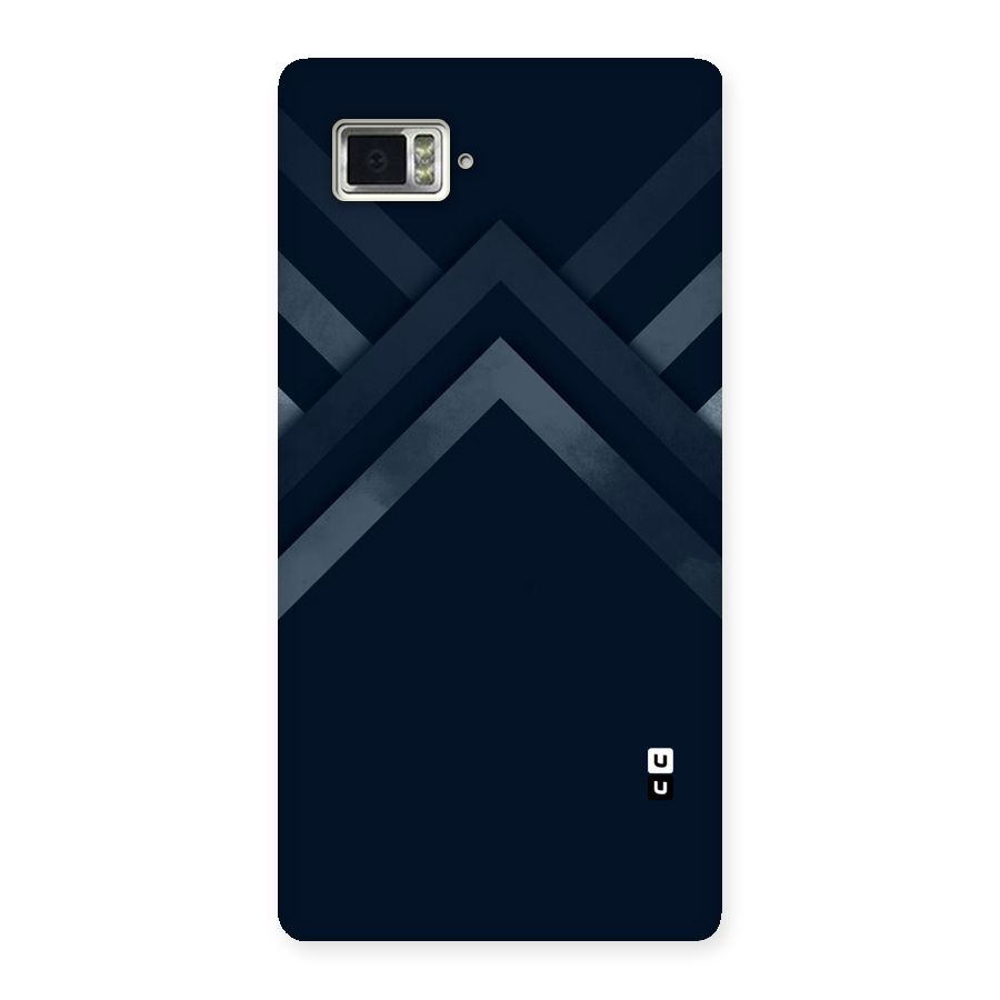 Navy Blue Arrow Back Case for Vibe Z2 Pro K920