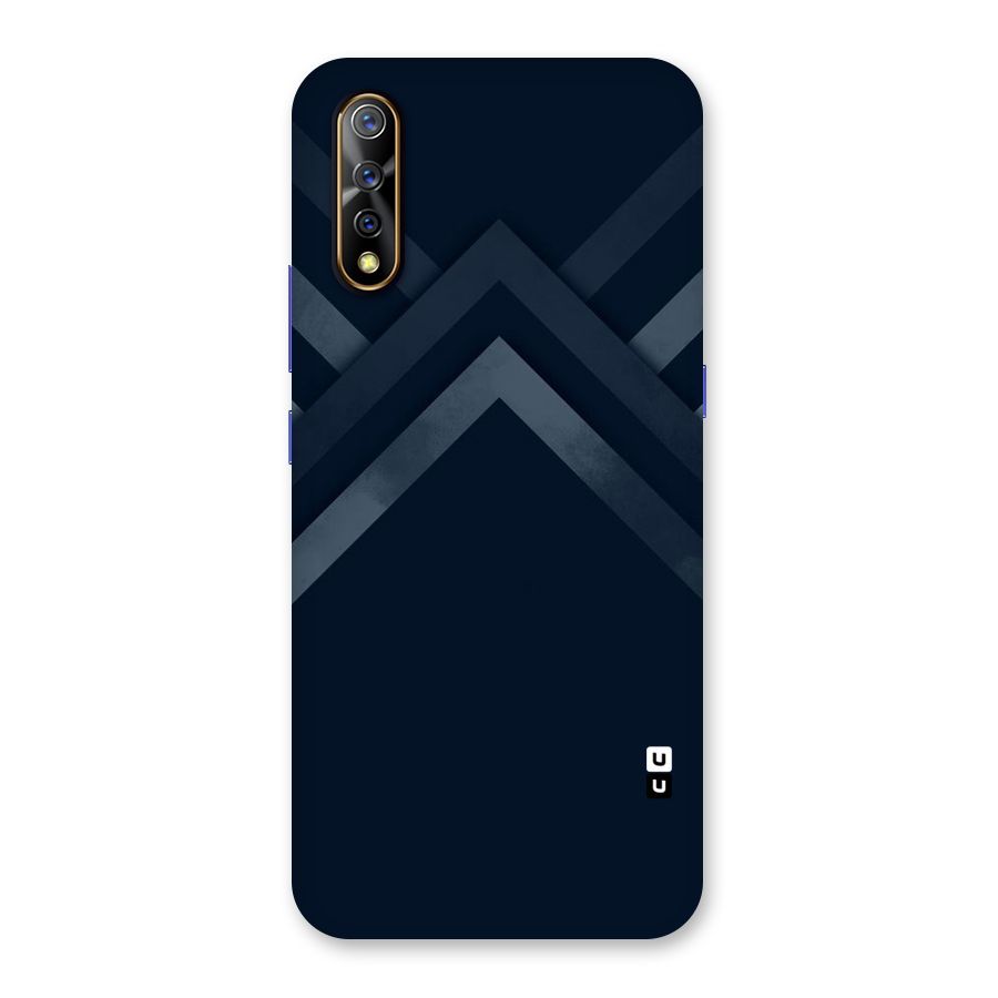 Navy Blue Arrow Back Case for Vivo S1