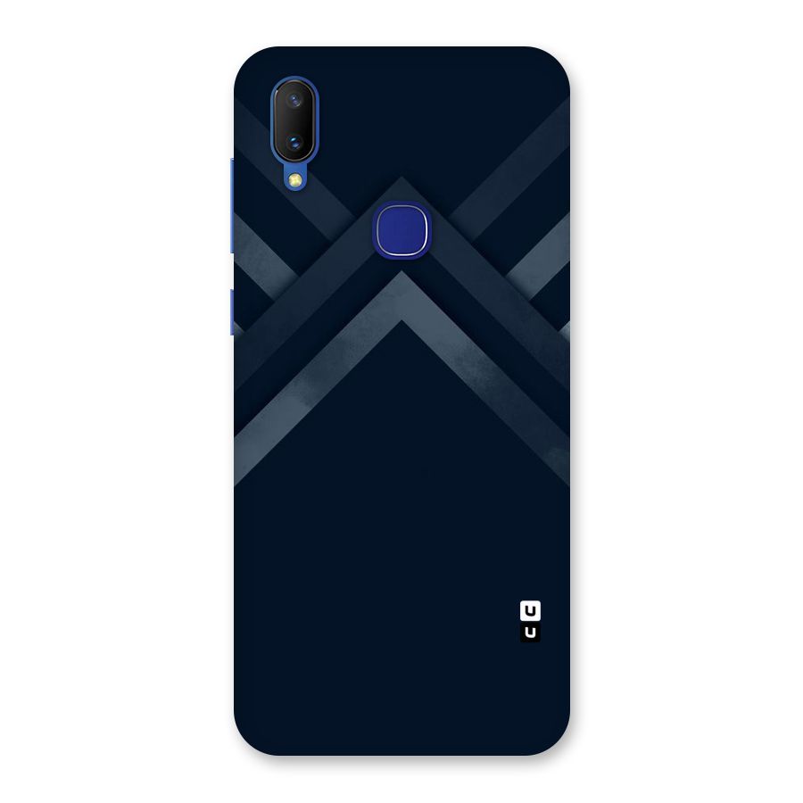 Navy Blue Arrow Back Case for Vivo V11