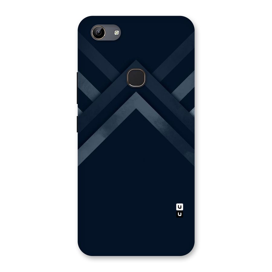 Navy Blue Arrow Back Case for Vivo Y81