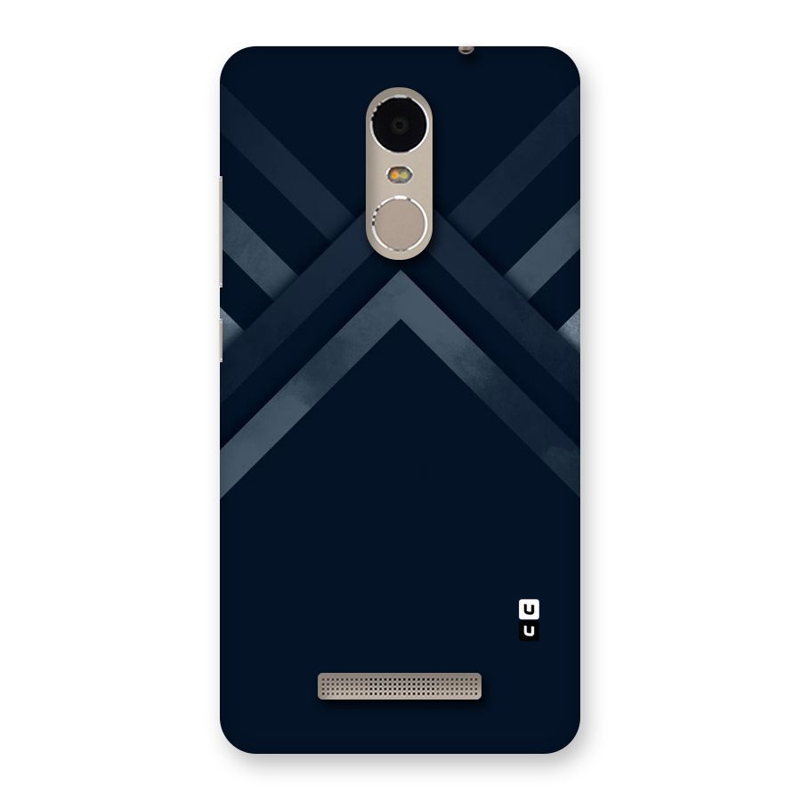 Navy Blue Arrow Back Case for Xiaomi Redmi Note 3