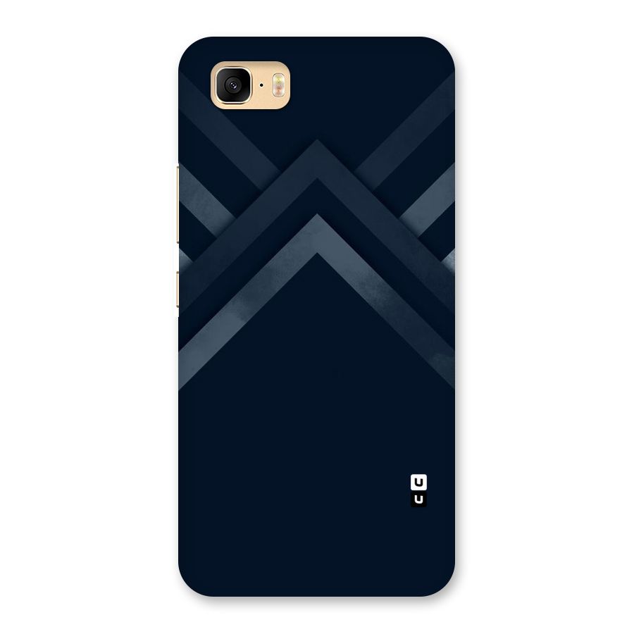Navy Blue Arrow Back Case for Zenfone 3s Max