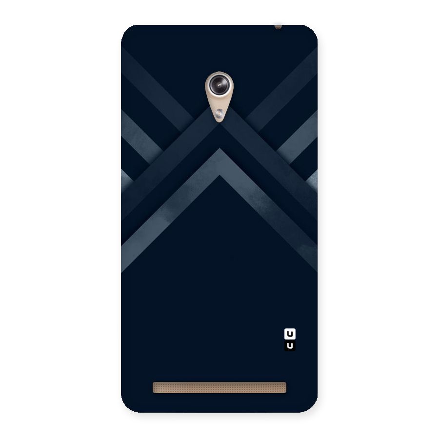 Navy Blue Arrow Back Case for Zenfone 6