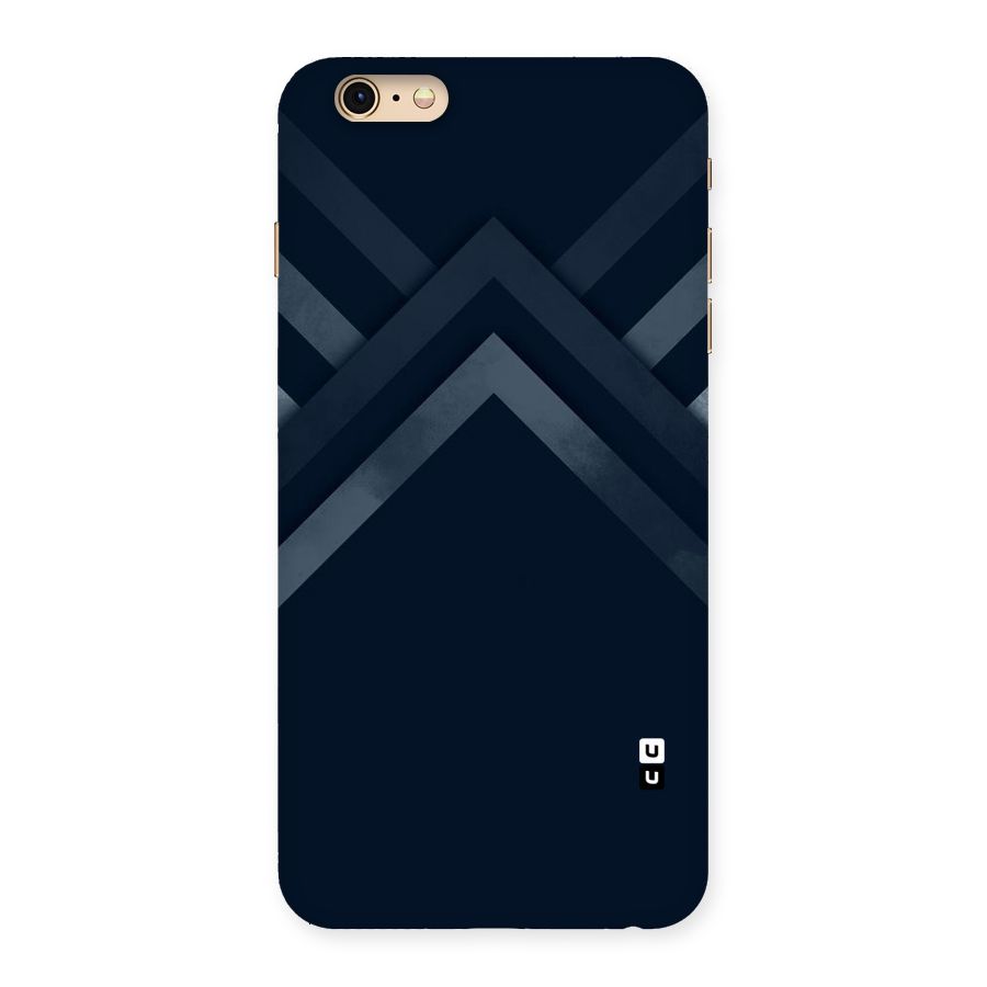 Navy Blue Arrow Back Case for iPhone 6 Plus 6S Plus
