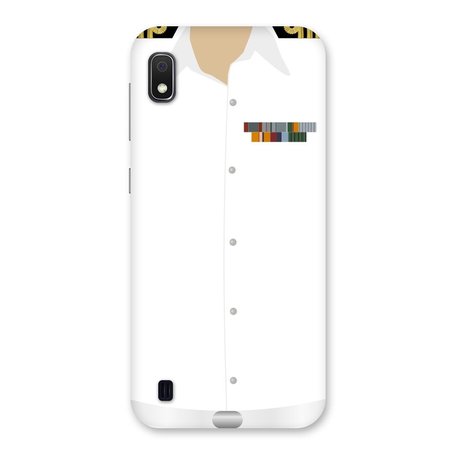 Navy Uniform Back Case for Galaxy A10