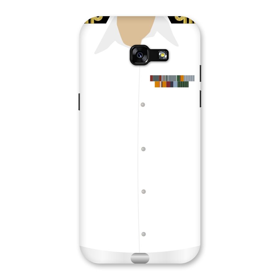 Navy Uniform Back Case for Galaxy A5 2017