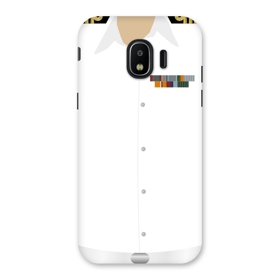 Navy Uniform Back Case for Galaxy J2 Pro 2018