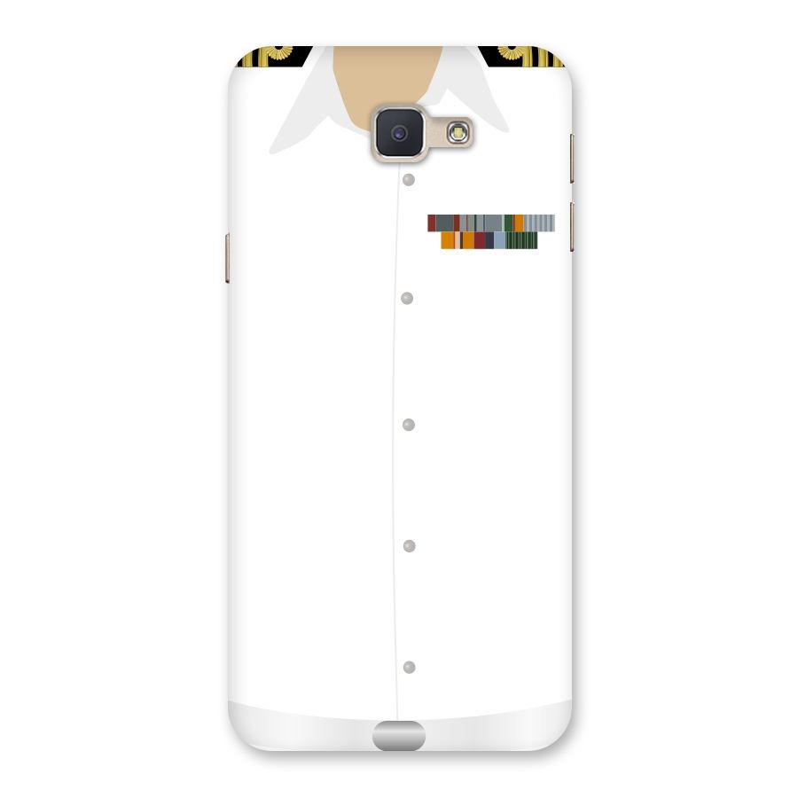 Navy Uniform Back Case for Galaxy J5 Prime