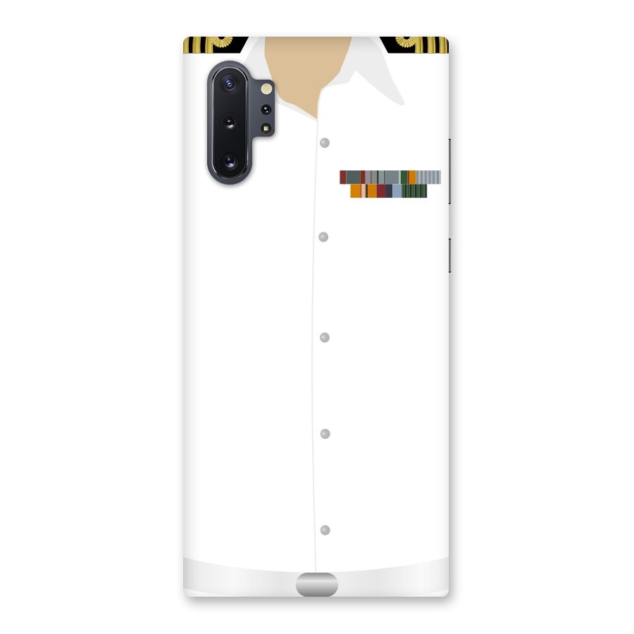 Navy Uniform Back Case for Galaxy Note 10 Plus