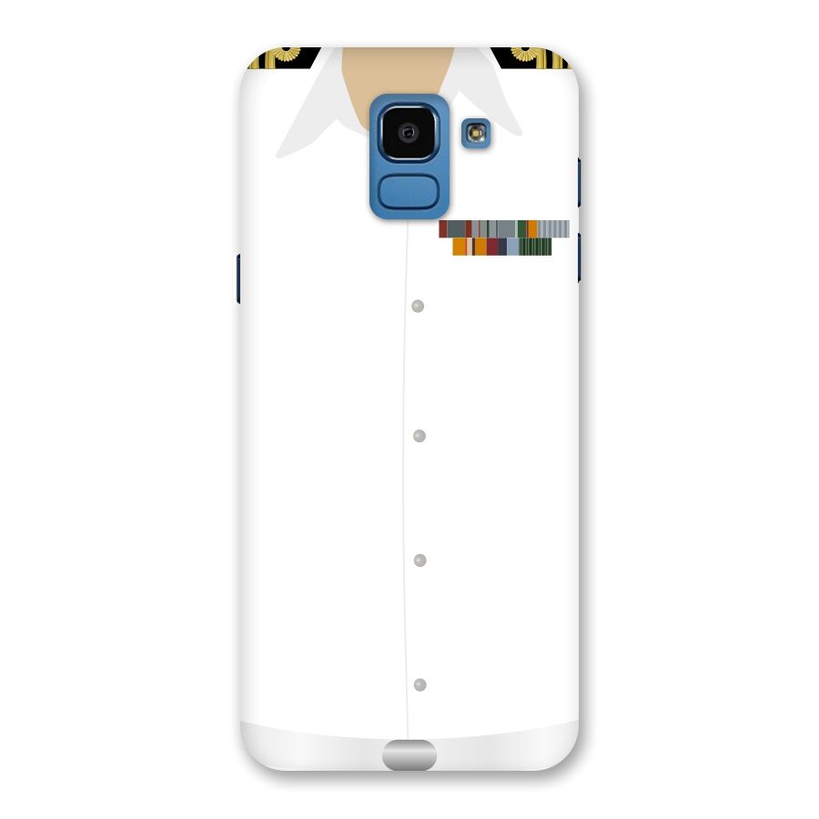 Navy Uniform Back Case for Galaxy On6