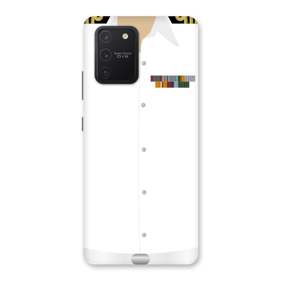 Navy Uniform Back Case for Galaxy S10 Lite