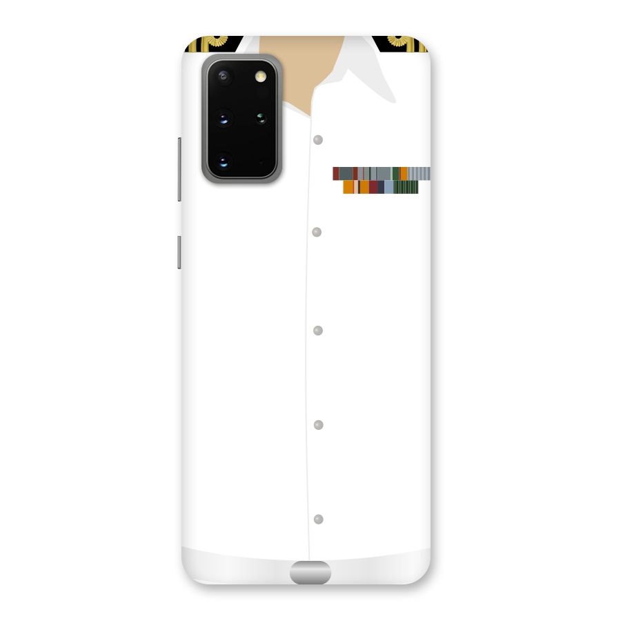 Navy Uniform Back Case for Galaxy S20 Plus