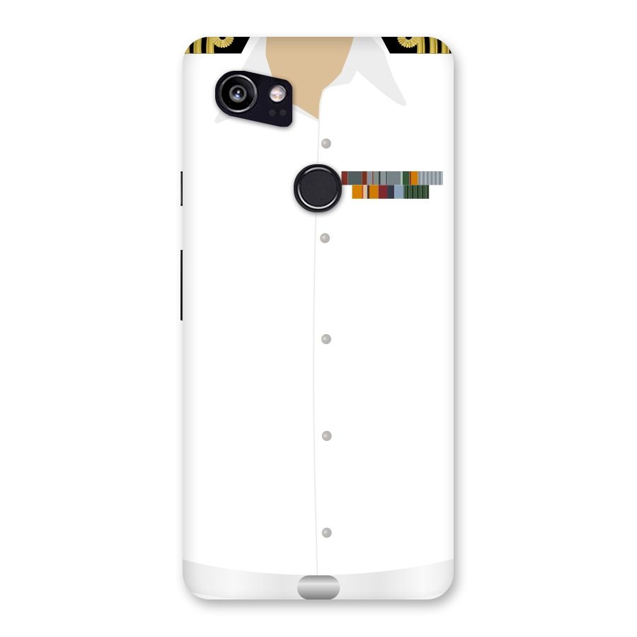 Navy Uniform Back Case for Google Pixel 2 XL