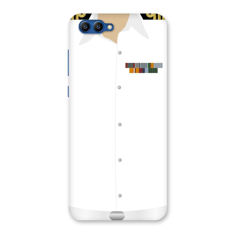 Navy Uniform Back Case for Honor View 10