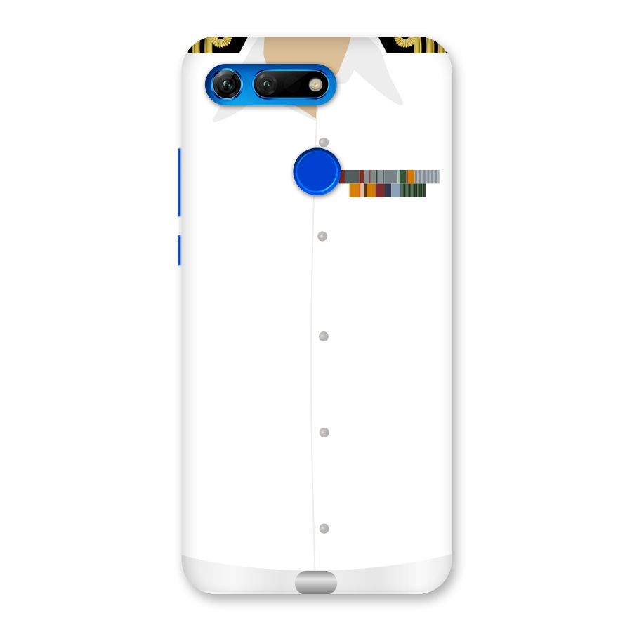 Navy Uniform Back Case for Honor View 20