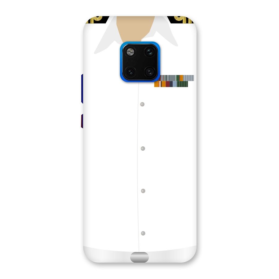 Navy Uniform Back Case for Huawei Mate 20 Pro