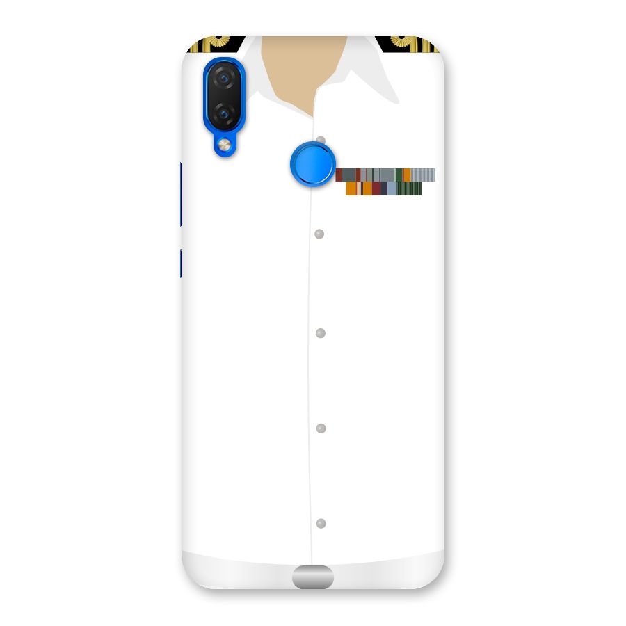 Navy Uniform Back Case for Huawei P Smart+