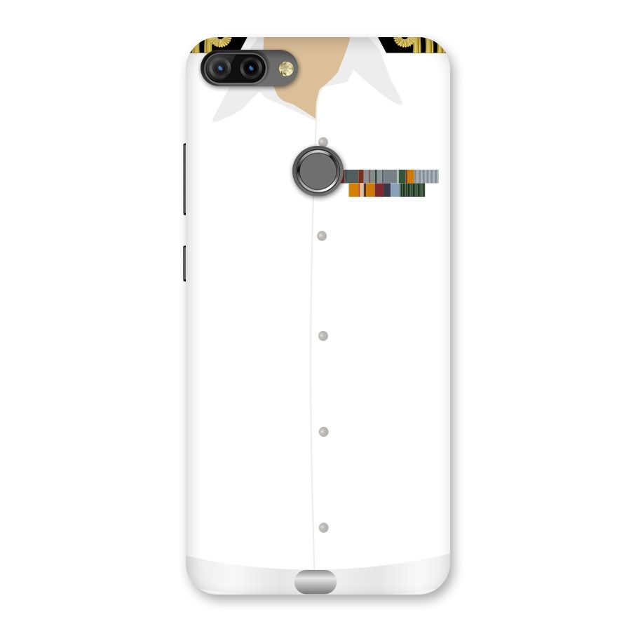 Navy Uniform Back Case for Infinix Hot 6 Pro