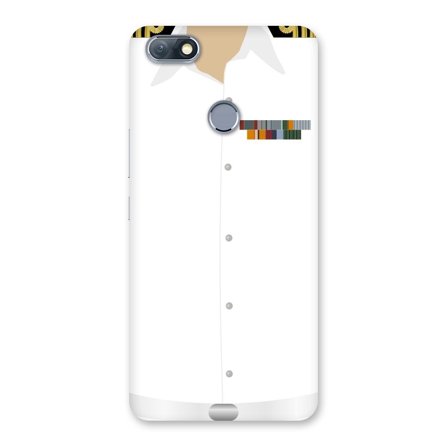 Navy Uniform Back Case for Infinix Note 5