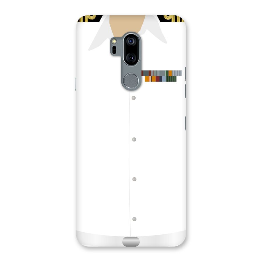 Navy Uniform Back Case for LG G7