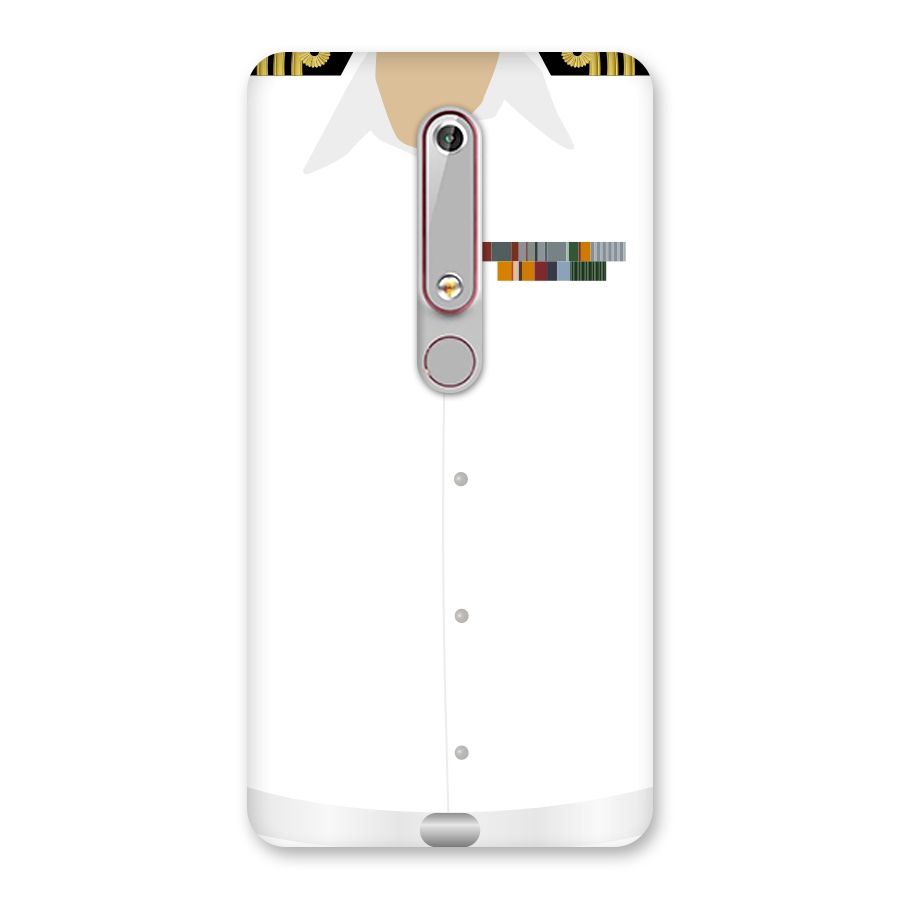Navy Uniform Back Case for Nokia 6.1