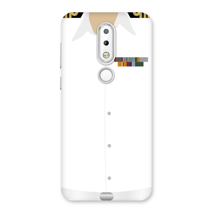 Navy Uniform Back Case for Nokia 6.1 Plus