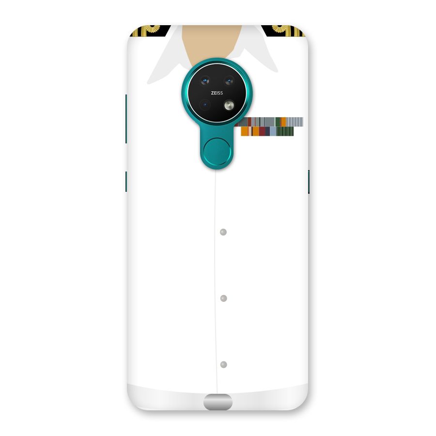 Navy Uniform Back Case for Nokia 7.2
