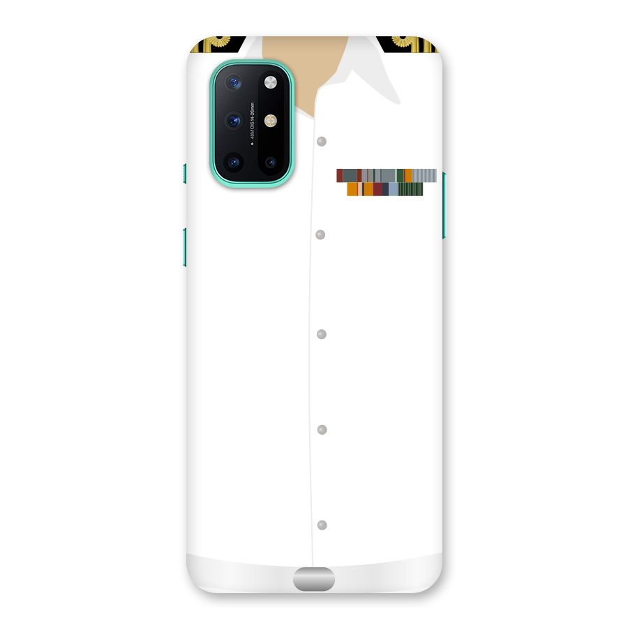 Navy Uniform Back Case for OnePlus 8T