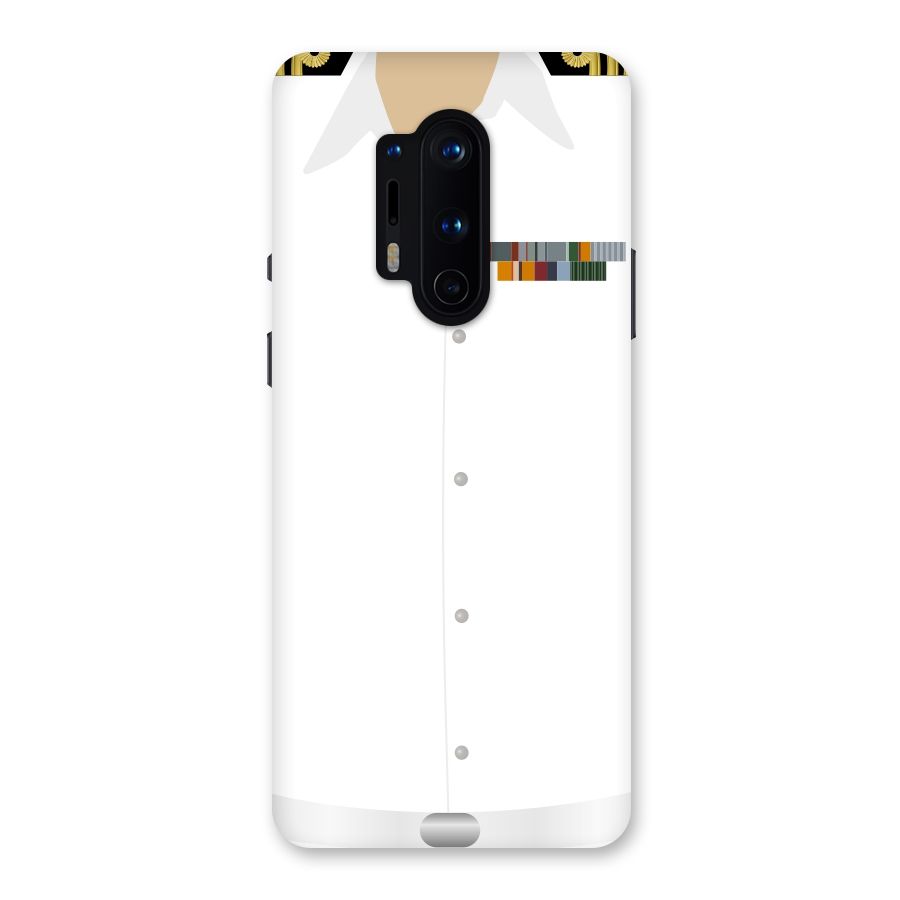 Navy Uniform Back Case for OnePlus 8 Pro