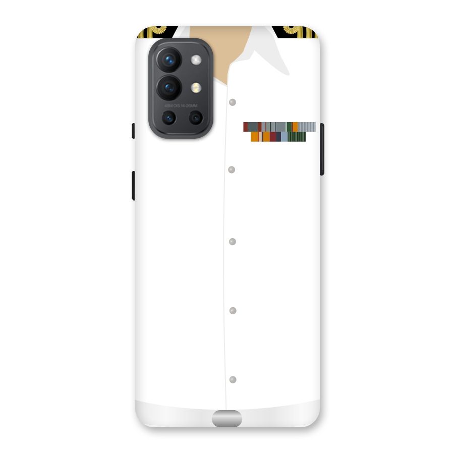 Navy Uniform Back Case for OnePlus 9R