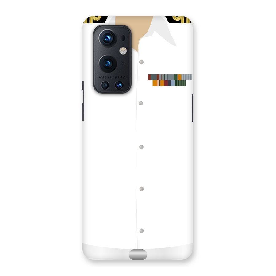 Navy Uniform Back Case for OnePlus 9 Pro