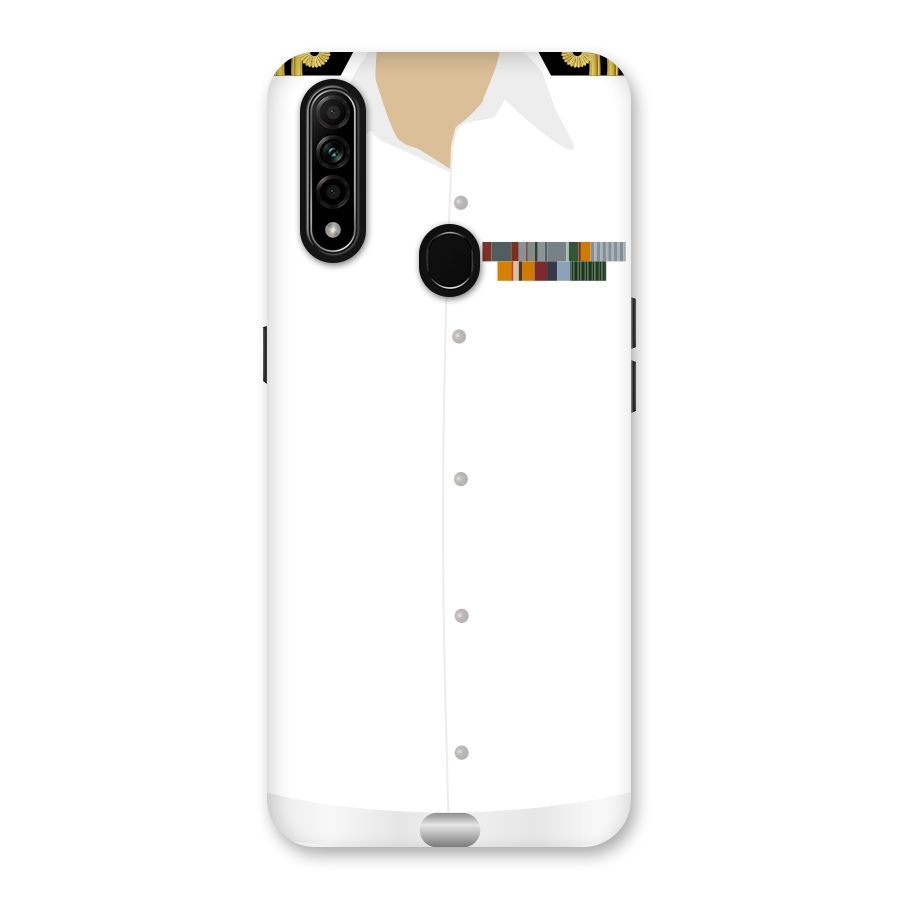 Navy Uniform Back Case for Oppo A31