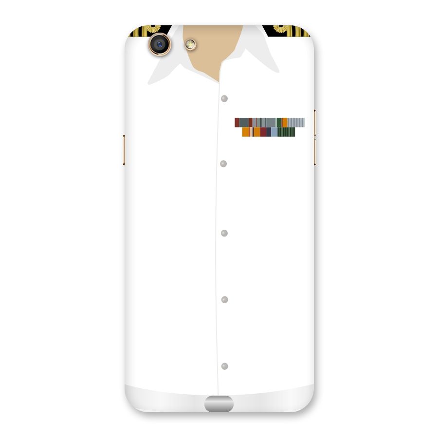 Navy Uniform Back Case for Oppo F3