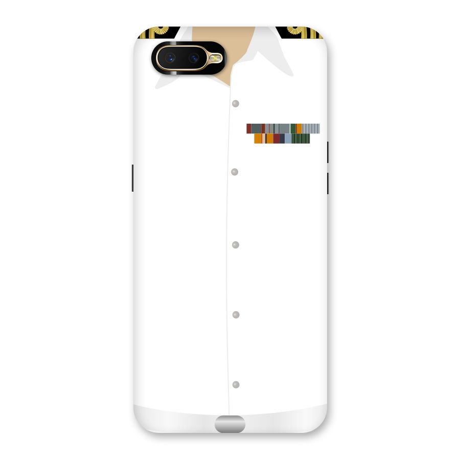 Navy Uniform Back Case for Oppo K1