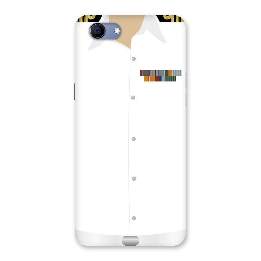 Navy Uniform Back Case for Oppo Realme 1