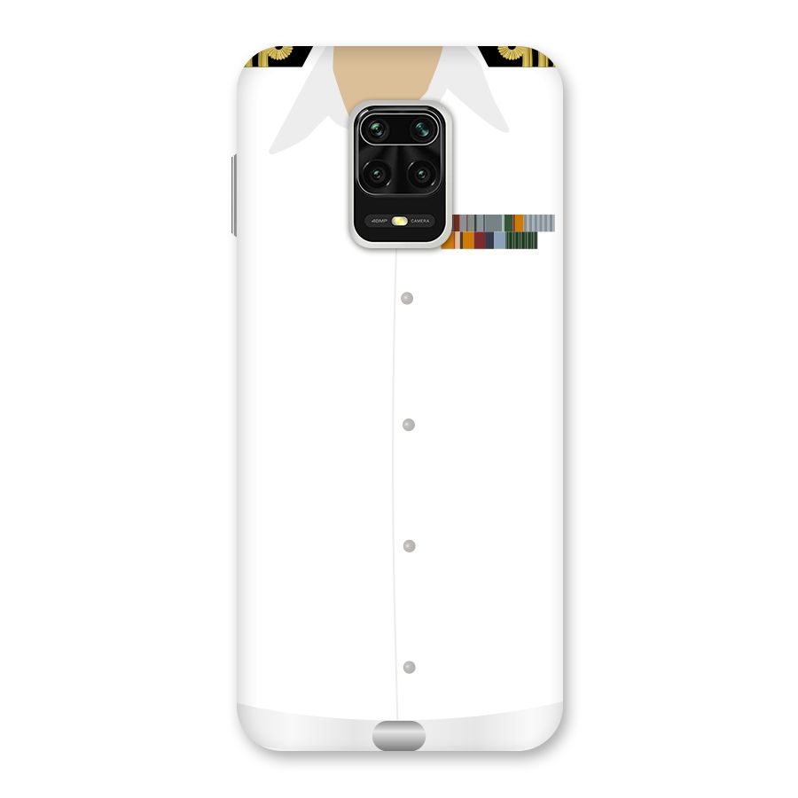 Navy Uniform Back Case for Poco M2 Pro