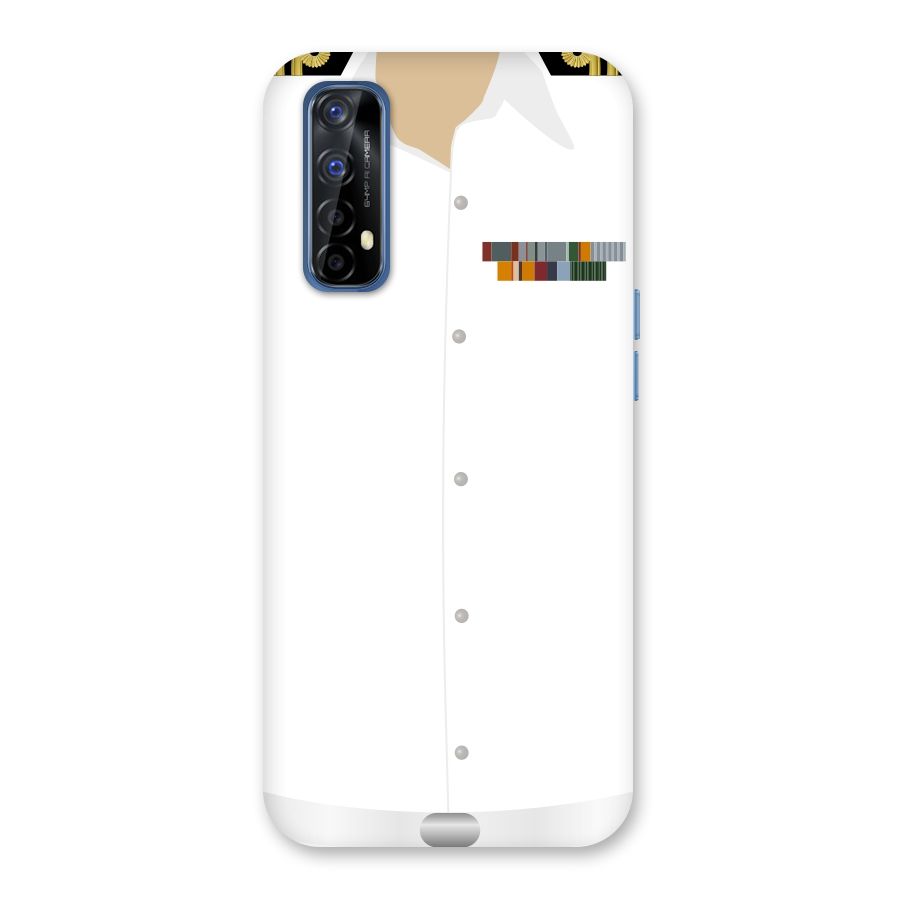 Navy Uniform Back Case for Realme 7