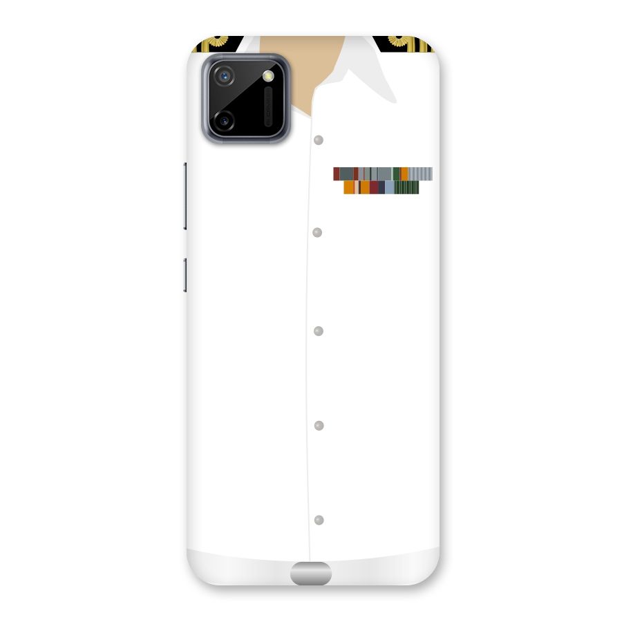 Navy Uniform Back Case for Realme C11