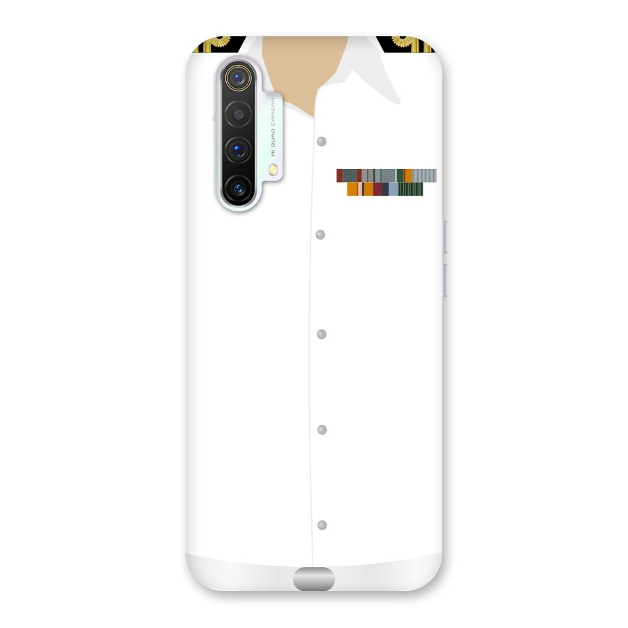 Navy Uniform Back Case for Realme X3 SuperZoom