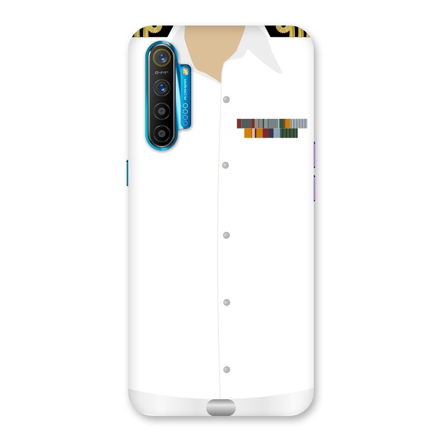 Navy Uniform Back Case for Realme XT
