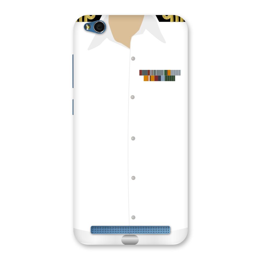 Navy Uniform Back Case for Redmi 5A