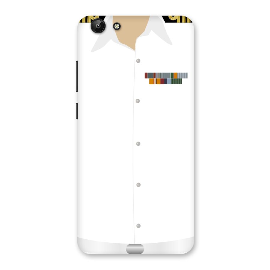 Navy Uniform Back Case for Vivo Y69