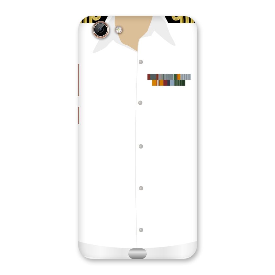 Navy Uniform Back Case for Vivo Y71