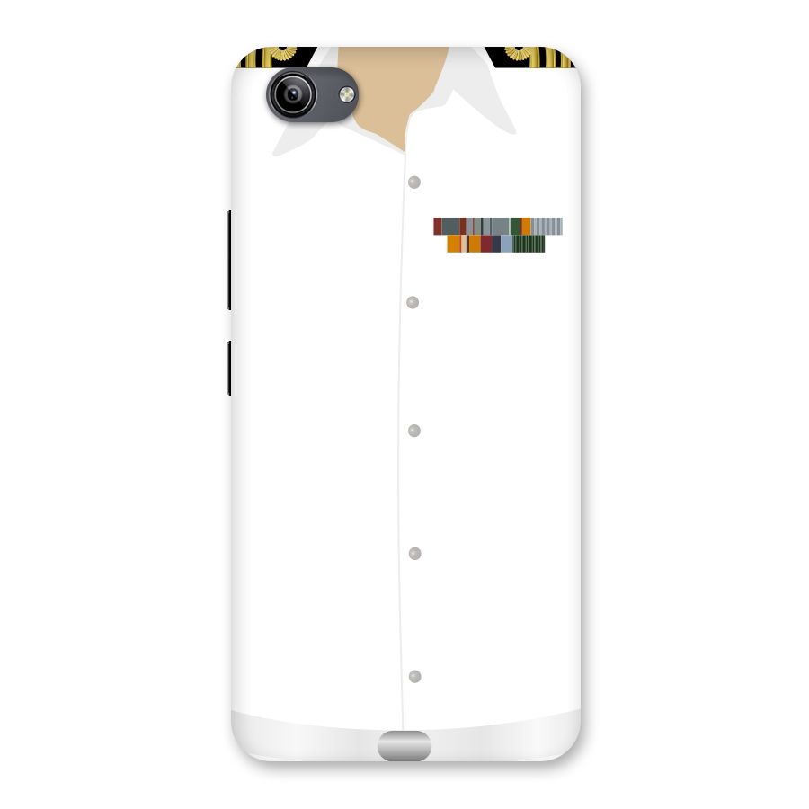 Navy Uniform Back Case for Vivo Y81i