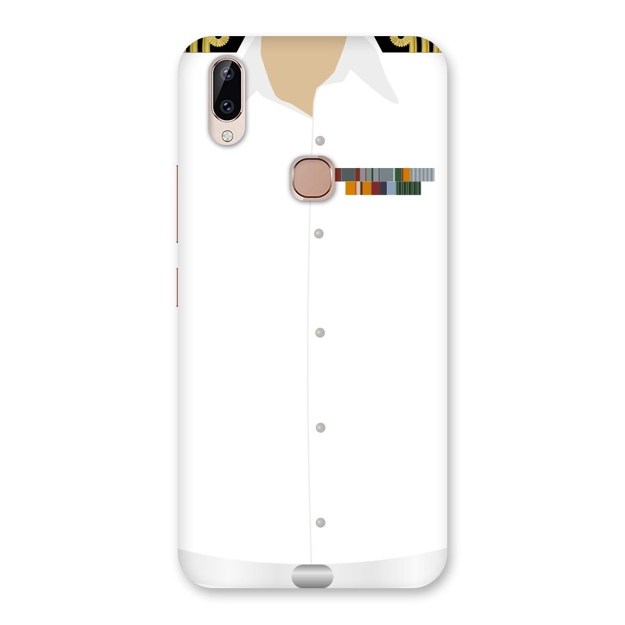 Navy Uniform Back Case for Vivo Y83 Pro
